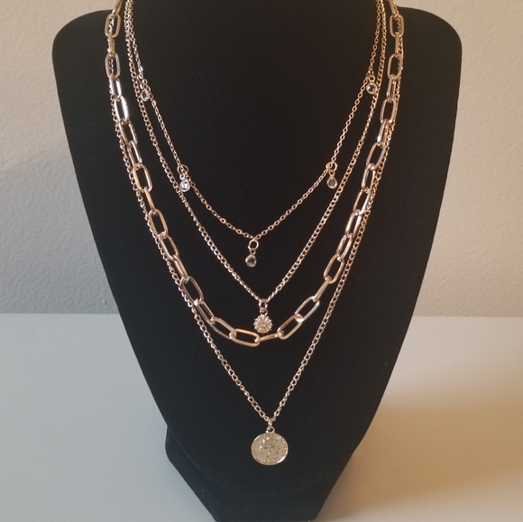 Multi-Layered Necklace - Picture 2 of 2